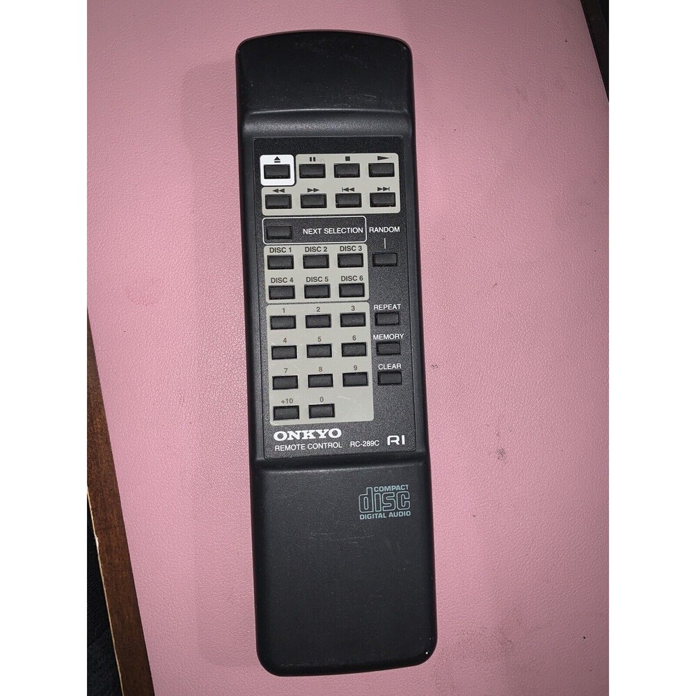 OEM Onkyo RC-289C CD Player Remote Control tested